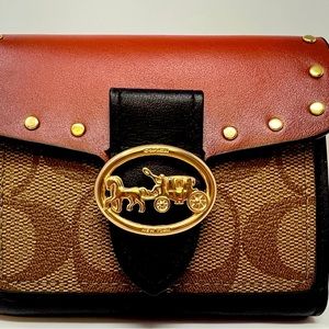Coach Georgie Saddle Small wallet